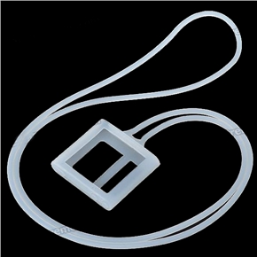 BuySKU61039 Simple Necklace Style Silicone Case for iPod Nano 6 (White)