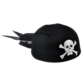BuySKU61769 Skeleton Head hat Pirate Hat for Costume Balls /Parties /Halloween (Black)