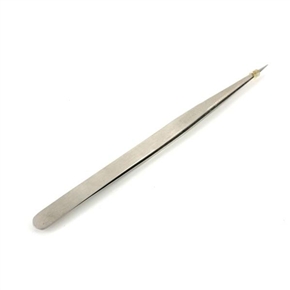 BuySKU61965 Slim 140mm-Length Stainless Steel Fine Tip Straight Tweezers Forceps (Silver)
