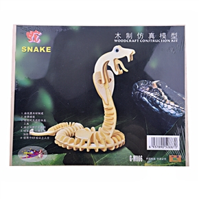 BuySKU60441 Snake Woodcraft Construction Kit Jigsaw Puzzle