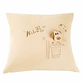 BuySKU59538 Soft Doggie Style Hold Pillow Car Throw Pillow Cushion (Khaki)