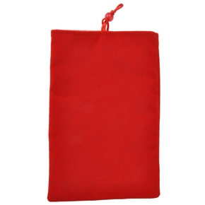 Soft Velvet Sleeve Bag Pouch Case for 7-inch Tablet PC (Red) 