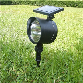 BuySKU65630 Solar 4 LED 800mAh Rotatable Lawn Light Flood Light Spotlight