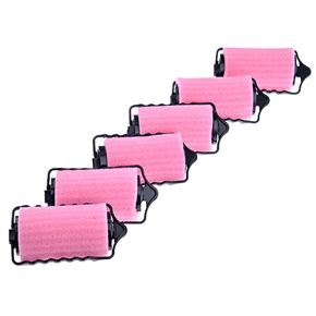 BuySKU62478 Sponge Clip-on Hair Curler for Curly Hairstyle Beauty Tool (6pcs/set)