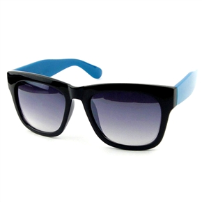BuySKU65307 Square Shaped UV400 Protection Sunglasses with Acetate Frame No.964 (Black&Blue)