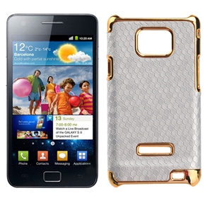 BuySKU65765 Stylish Football Pattern Skin Hard Protective Back Case Cover for Samsung Galaxy SII /I9100 (Silver)