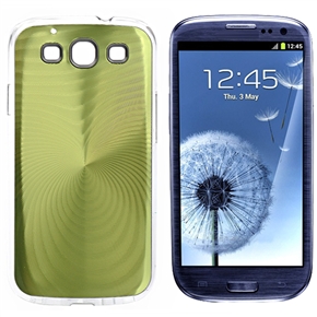 BuySKU65489 Stylish Spider Pattern Hard Metal Protective Back Case Cover for Samsung Galaxy SIII /I9300 (Green)