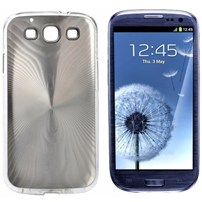 BuySKU65482 Stylish Spider Pattern Hard Metal Protective Back Case Cover for Samsung Galaxy SIII /I9300 (Silver)