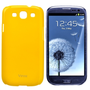 BuySKU64895 Stylish VIPOSE Pure Hard Protective Back Case Cover for Samsung Galaxy SIII /I9300 (Yellow)