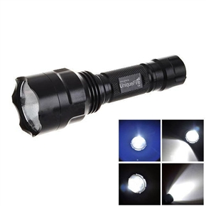 BuySKU63722 Super Bright UltraFire C8 CREE Q5 LED Five - mode Flashlight Torch