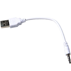 BuySKU61494 Sync USB Charger Cable for iPod Shuffle 2nd Genenation (White)