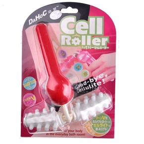 BuySKU62313 T-shape Cell Roller Waist Massager Body Shaping Tool