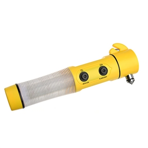 BuySKU61400 TF 2009 4 in 1 Auto Emergency Tool Flashlight Kit for Cars (Yellow)