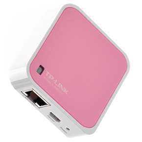 BuySKU64385 TP-LINK TL-WR702N Mini Type 150Mbps Wireless N Nano Router (Pink)