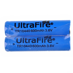 BuySKU62193 TR10440 600mAh 3.6V Li-ion AAA Rechargeable Battery (Blue) - 2 pcs/set