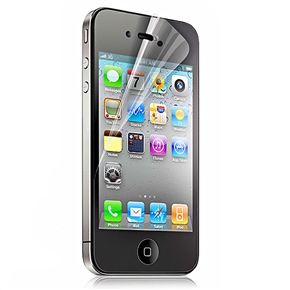 BuySKU60735 Transparency LCD Screen Protector Guard for iPhone 4G iPhone 4S