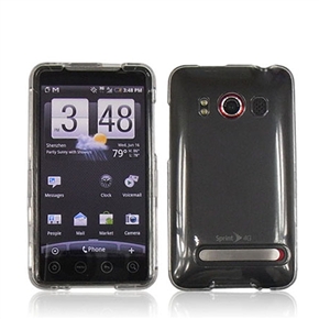 BuySKU58295 Transparent Cell Phone Crystal Plastic Protective Cover for HTC EVO