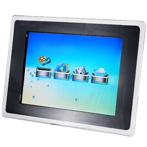 BuySKU66140 Transparent Rim 12 inch TFT LCD Wide Screen Digital Photo Frame (1024*768px) with Remote
