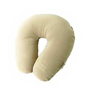 BuySKU59508 U Shape Pillow Comfortable Travelling Pillow for Car (Khaki)
