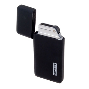 BuySKU65845 Ultra Thin Butane Cigarette Lighter in Card Style (Black)