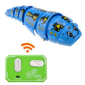 BuySKU65645 Ultra-high Agility Remote Control Super-cute Caterpillar Toy Educational Toy for Children (Blue)