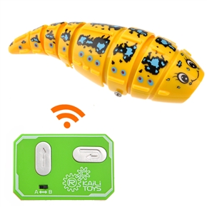 BuySKU65644 Ultra-high Agility Remote Control Super-cute Caterpillar Toy Educational Toy for Children (Yellow)