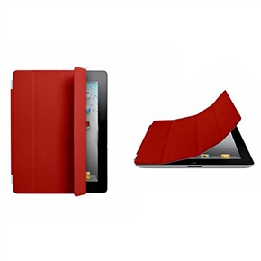 BuySKU61022 Ultra-thin High Imitated Leather Pouch Protective Case Skin Cover for iPad 2 (Red)