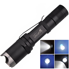 BuySKU63538 UltraFire C1 CREE MC-E 3 Mode 900 Lumens LED Flashlight (Black)