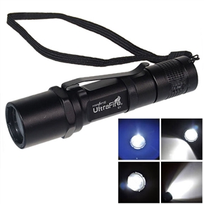 BuySKU63675 UltraFire C1 CREE R2 240-Lumen LED Flashlight Torch with Bright White Light