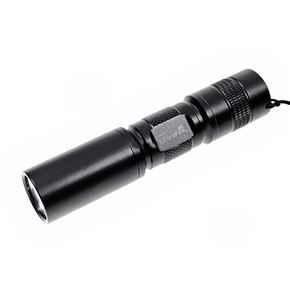 BuySKU63665 UltraFire C3 Cree Q5 210-Lumen White LED Flashlight Powered by 1*AA/14500 Battery (Black)