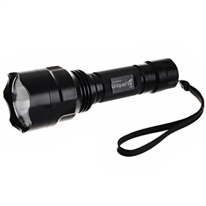 BuySKU63653 UltraFire C8 Cree SST-50 2-Mode 900-Lumen White Light LED Flashlight by 1*18650 Battery (Black)