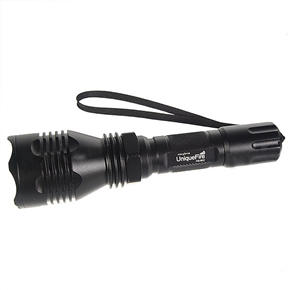 BuySKU63652 UltraFire HS-802 Cree XR-E R2-WC 2-Mode 230-Lumen White Light LED Flashlight by 1*18650/2**CR123A