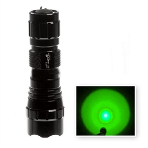 BuySKU63385 UltraFire WF-501A Cree 1-Mode 1-LED 210-Lumen Green Light LED Signal Flashlight Torch (Black)