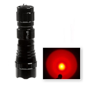 BuySKU63399 UltraFire WF-501A Cree 1-Mode 1-LED 210-Lumen Red Light LED Signal Flashlight Torch (Black)