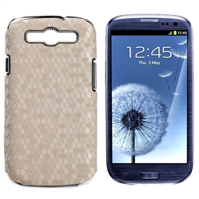 BuySKU65351 Unique Football Pattern Skin Hard Protective Back Case Cover for Samsung Galaxy SIII /I9300 (Beige)