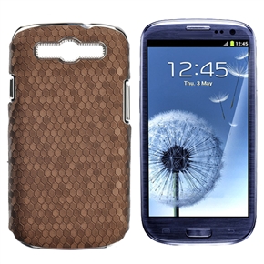 BuySKU65349 Unique Football Pattern Skin Hard Protective Back Case Cover for Samsung Galaxy SIII /I9300 (Coffee)