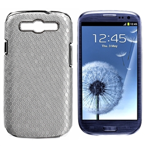 BuySKU65352 Unique Football Pattern Skin Hard Protective Back Case Cover for Samsung Galaxy SIII /I9300 (Silver)