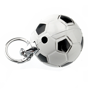 BuySKU67401 Unique Football Shaped Refillable Butane Cigar Cigarette Lighter with Key Ring