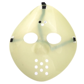 BuySKU67976 Unique Luminous Cosplay Mask Masquerade Mask for Halloween (Green)