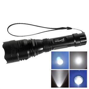 BuySKU63837 UniqueFire HS801 CREE R2 1 Mode LED Flashlight (Black)