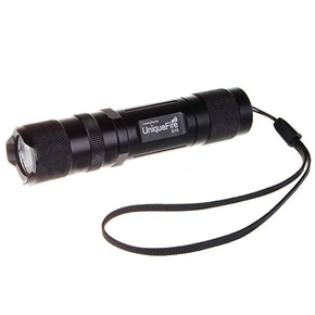 BuySKU63905 UniqueFire S10 Cree R2-WC 220-Lumen White LED Flashlight Powered by 1*AA/14500 Battery (Black)
