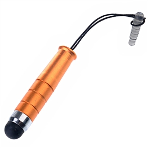 BuySKU60601 Universal Capacitive Stylus Pen with Earphone Jack Plug for iPhone/ iPad/ iPod (Orange)