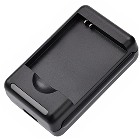 BuySKU64506 Universal Wall Battery Charger with USB Output for Samsung Galaxy S /I9000 (Black)