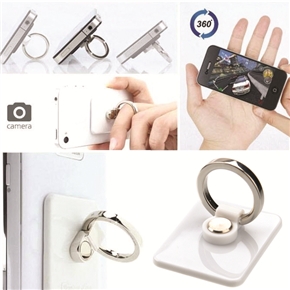 BuySKU65458 Universal Washable Adhesive Ring Bracket Stand for iPhone /iPad /iPod /Mobile Phone /MP3 /MP4 (White)