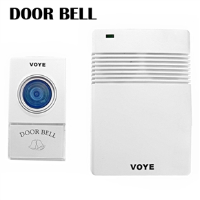 BuySKU66600 VOYE V005A 38 Tunes Remote Control Wireless Doorbell Door Bell (White)