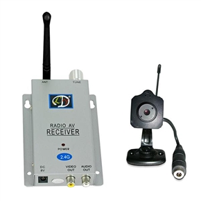 BuySKU59147 W203E1 2.4G Wireless Camera and Receiver Kit Security Hidden Camera System