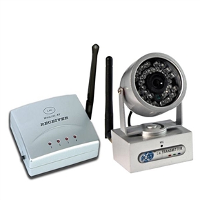 BuySKU59142 W812F1 2.4G Wireless Camera and Receiver Kit Security Camera System with Night Version