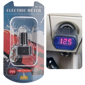 BuySKU59820 WF-021 LED Car Electric Meter Digital Gauge