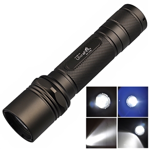 BuySKU63377 WF-503B 1 Mode 1000LM CREE XM-L T6 Rechargeable LED Flashlight with Aluminum Alloy Body (Black)