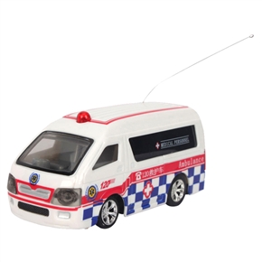 BuySKU66608 WLtoys NO.5020 Rechargeable Type 1:64 Scale Radio Remote Control Mini Ambulance